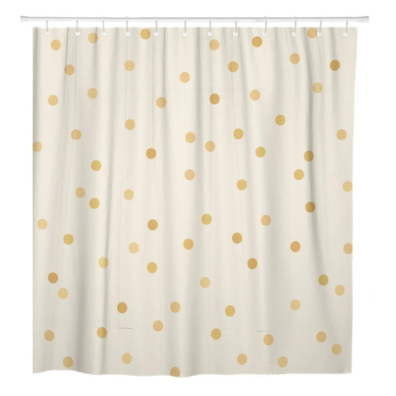Rideau De Douche <br> Beige Dore