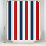 Rideau De Douche Bleu Blanc Rouge
