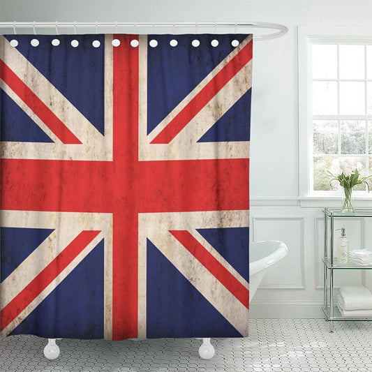 Rideau De Douche <br> Drapeau Anglais