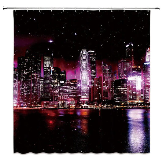 Rideau De Douche Nuit Étoilé