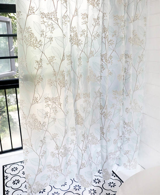 Rideau De Douche <br> Transparent Pvc