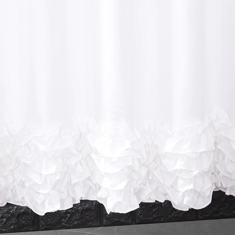 Rideau De Douche <br> Blanc Design