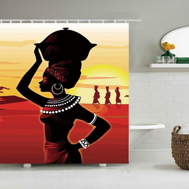 Rideau De Douche Afrique