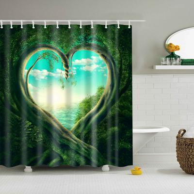 Rideau De Douche Amour Naturel
