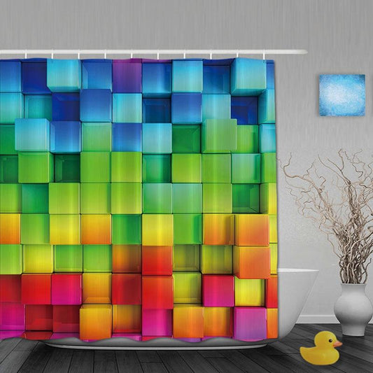 Rideau De Douche Arc En Ciel