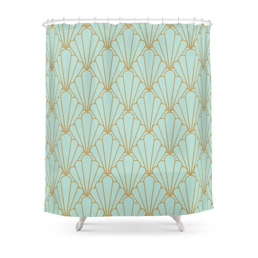 Rideau De Douche Art Deco