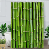 Rideau De Douche Bambou Vert