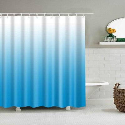 Rideau de douche bleu ensemble avec crochet rideau de douche bleu
