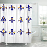Rideau De Douche Fleur De Lys