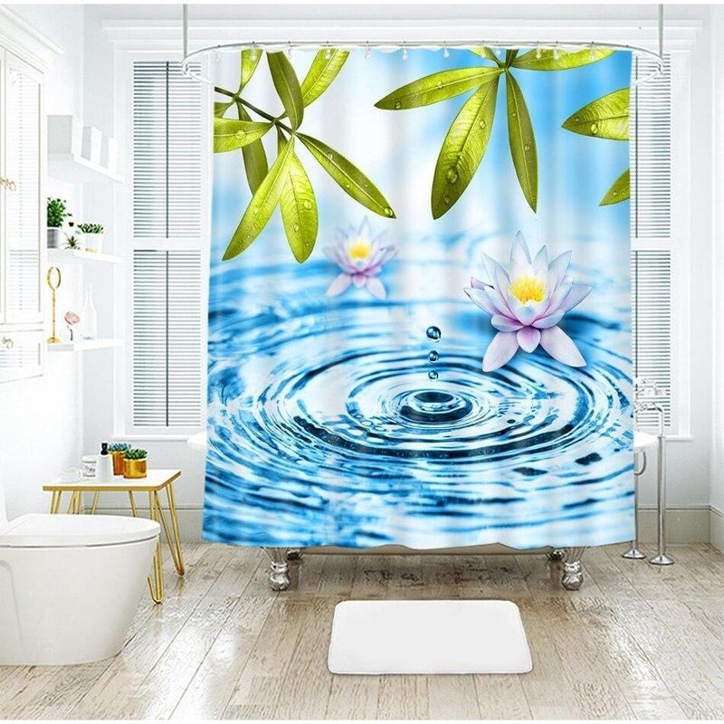 Rideau De Douche Goutte D'Eau