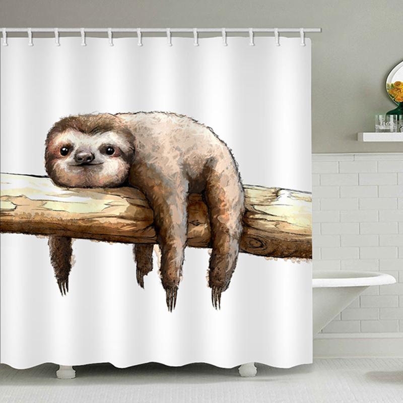 Rideau De Douche Paresseux