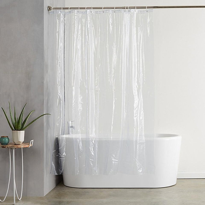 Rideau De Douche Plastique Transparent