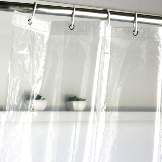 Rideau De Douche Plastique Transparent