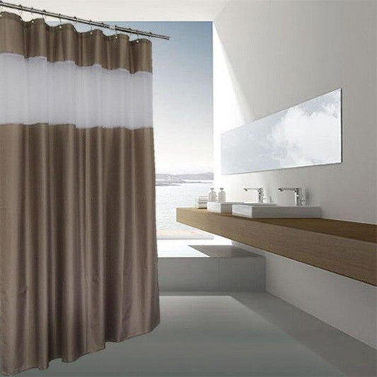 Rideau De Douche Polyester Lavable En Machine