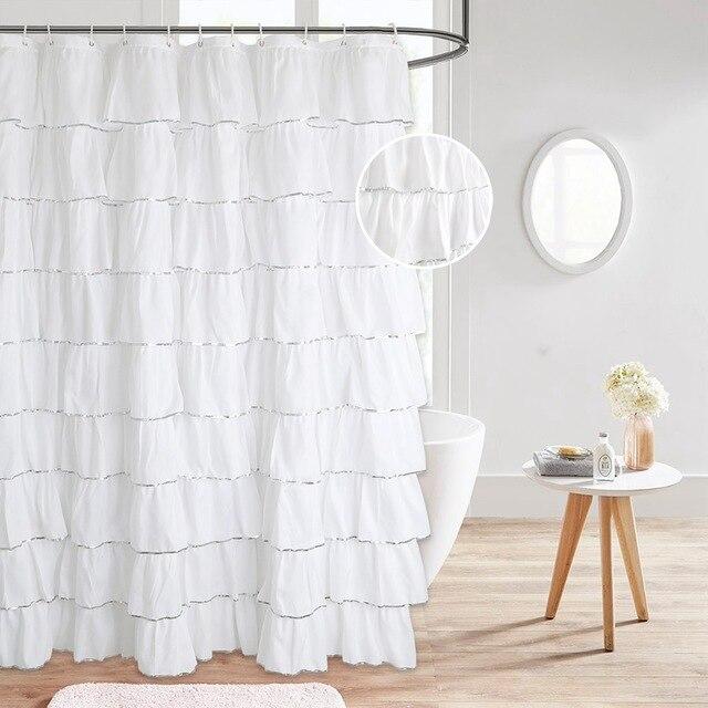 Rideaux de douche de douche rideau de douche motif pierre 3D transparent  matière 100%