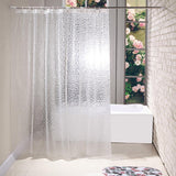Rideau De Douche Transparent Épais