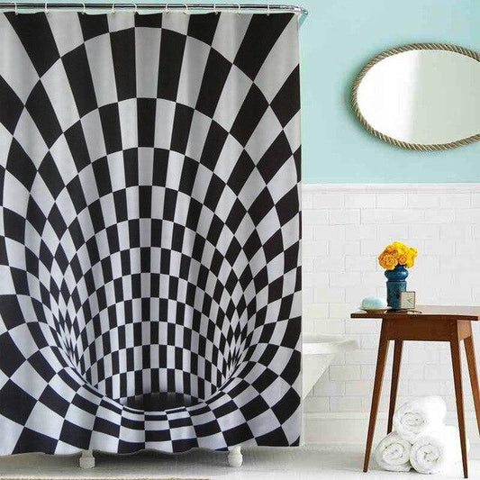 Rideau De Douche Trompe L Oeil