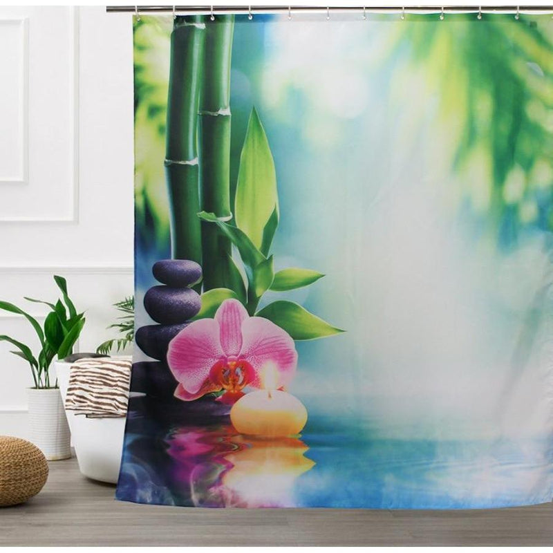 Rideau De Douche Zen Bambou