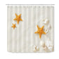 Rideau De Douche <br> Coquillage Blanc