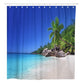 Rideau De Douche <br> Iles Paradisiaque