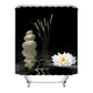 Rideau De Douche <br> Zen Noir