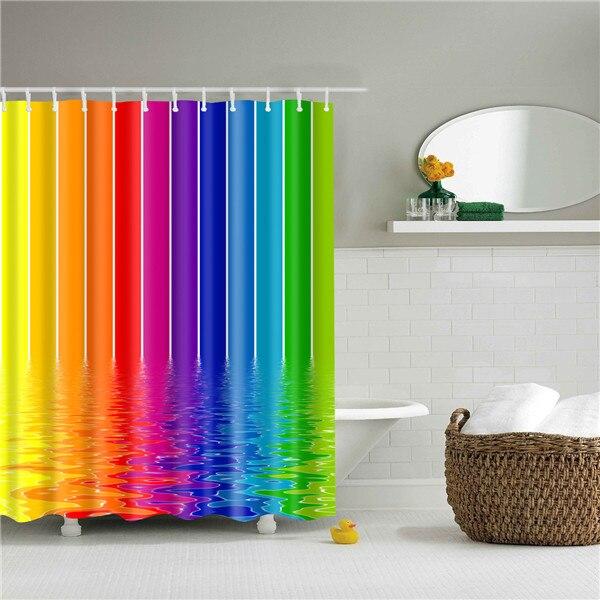 Rideau De Douche Coloré
