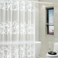 Rideau De Douche Semi Transparent